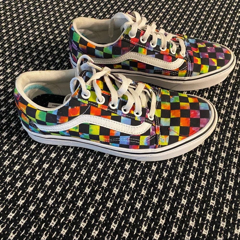 Multi color vans
